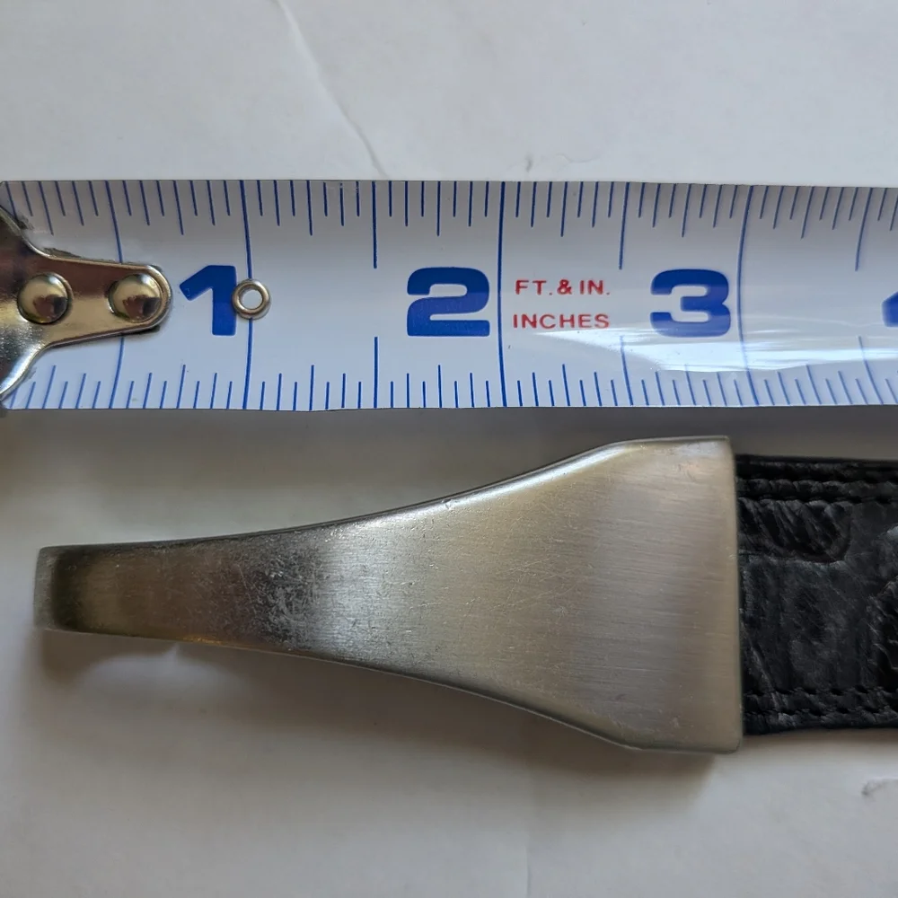 WCM New York Italian Leather Belt